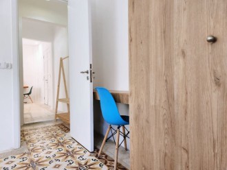 Railway House 1BR Apt w/front yard, 24 hours power